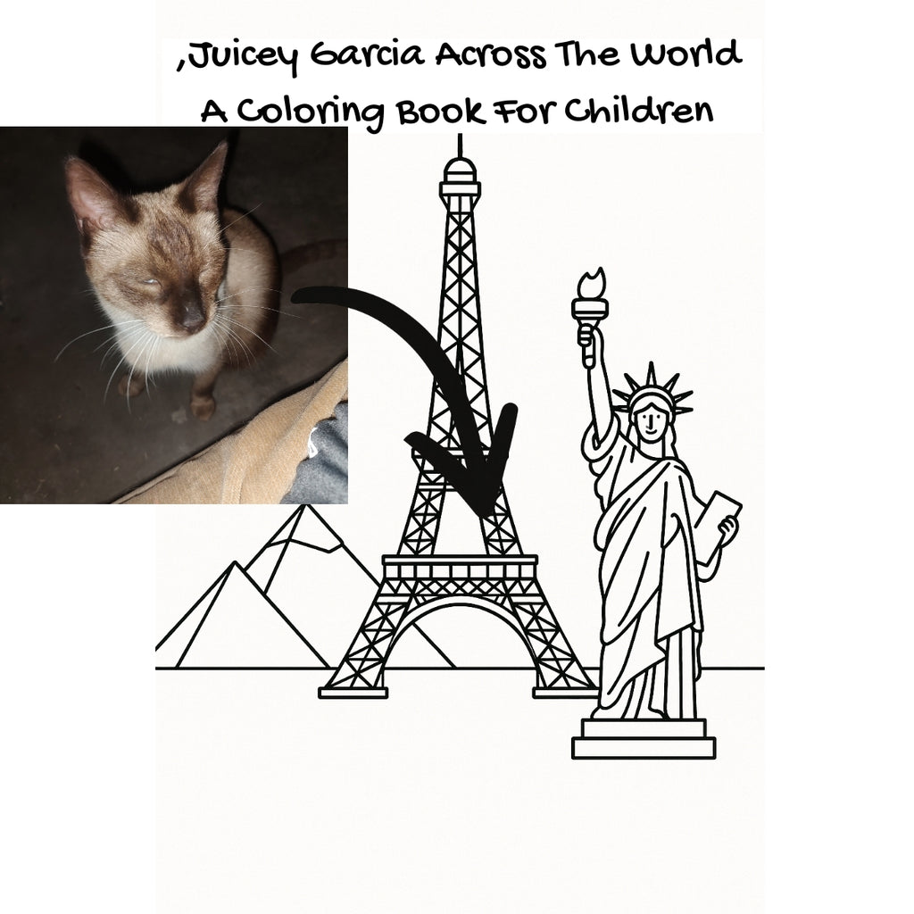,Juicey Garcia Across The World: A Coloring Book For Children