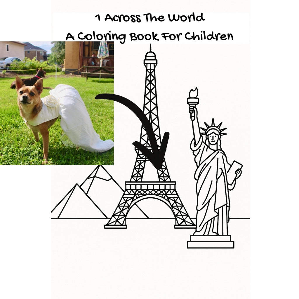 1 Across The World: A Coloring Book For Children