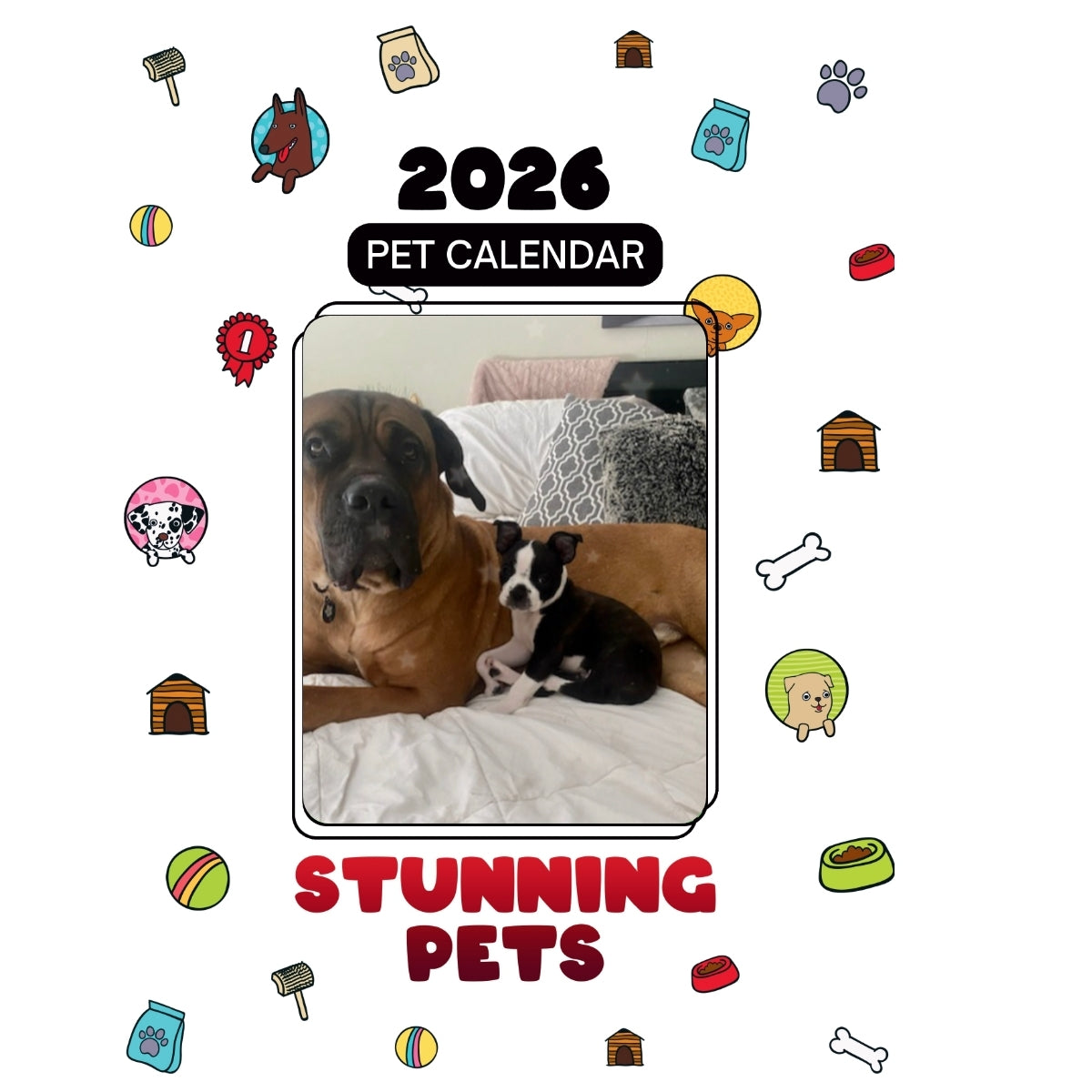 2 pets Headlines Stunning Pets: A 2026 Pet Calendar