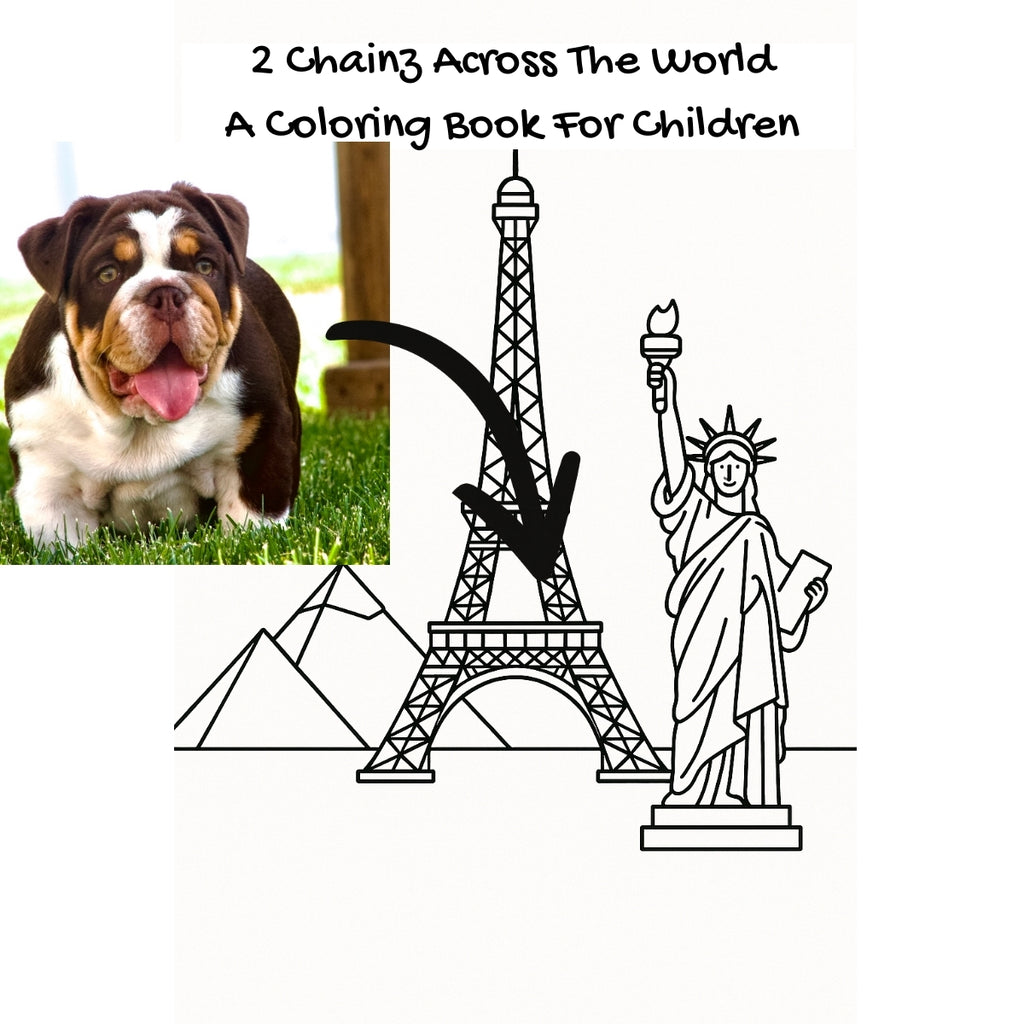 2 Chainz Across The World: A Coloring Book For Children