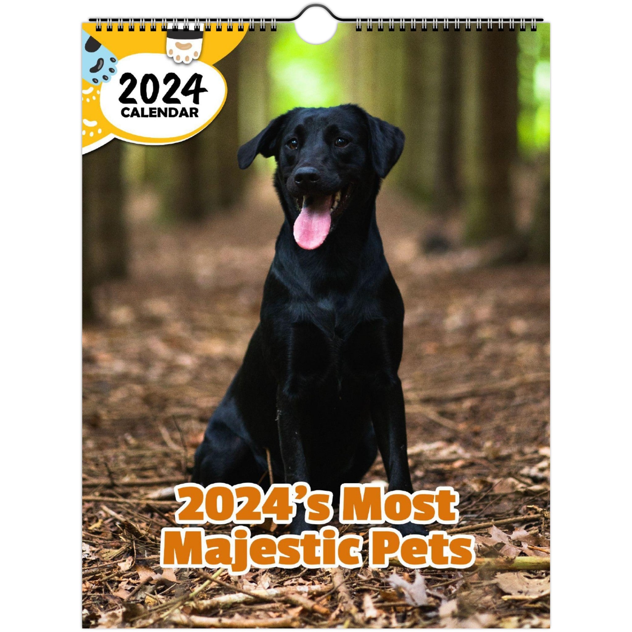 2024's Most Majestic Pets: 2024 Wall Calendar (Published)