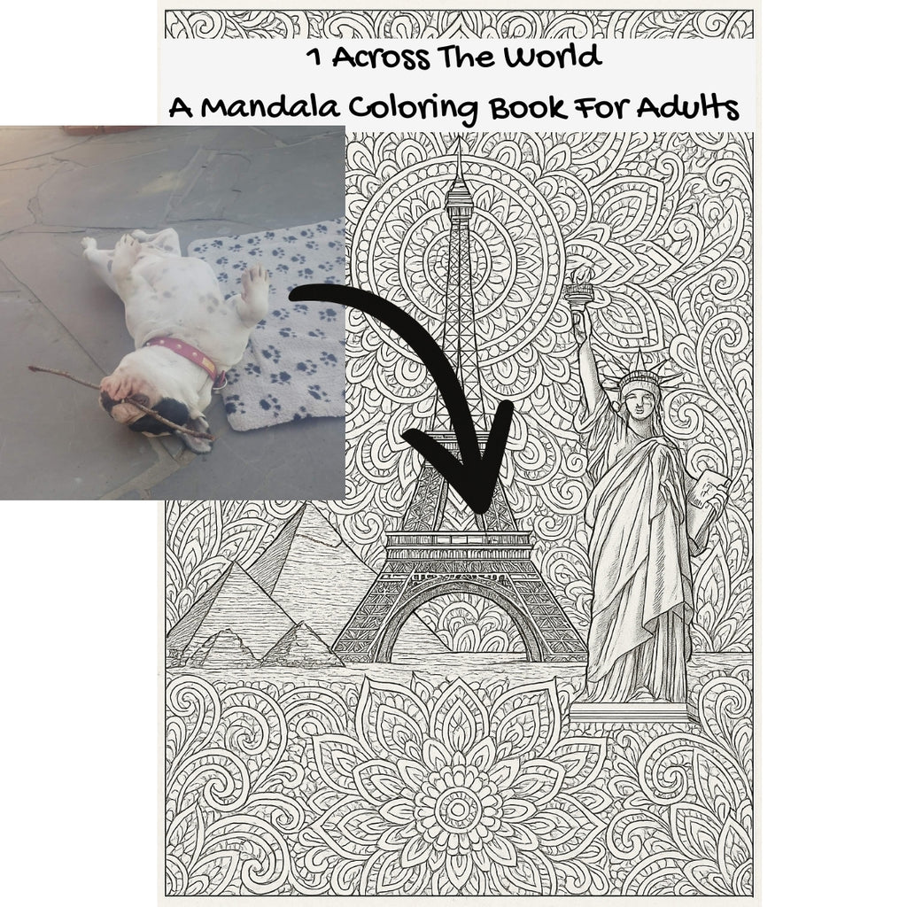1 Across The World: A Mandala Coloring Book For Adults