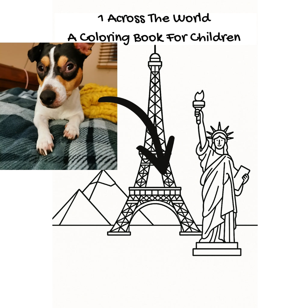 1 Across The World: A Coloring Book For Children