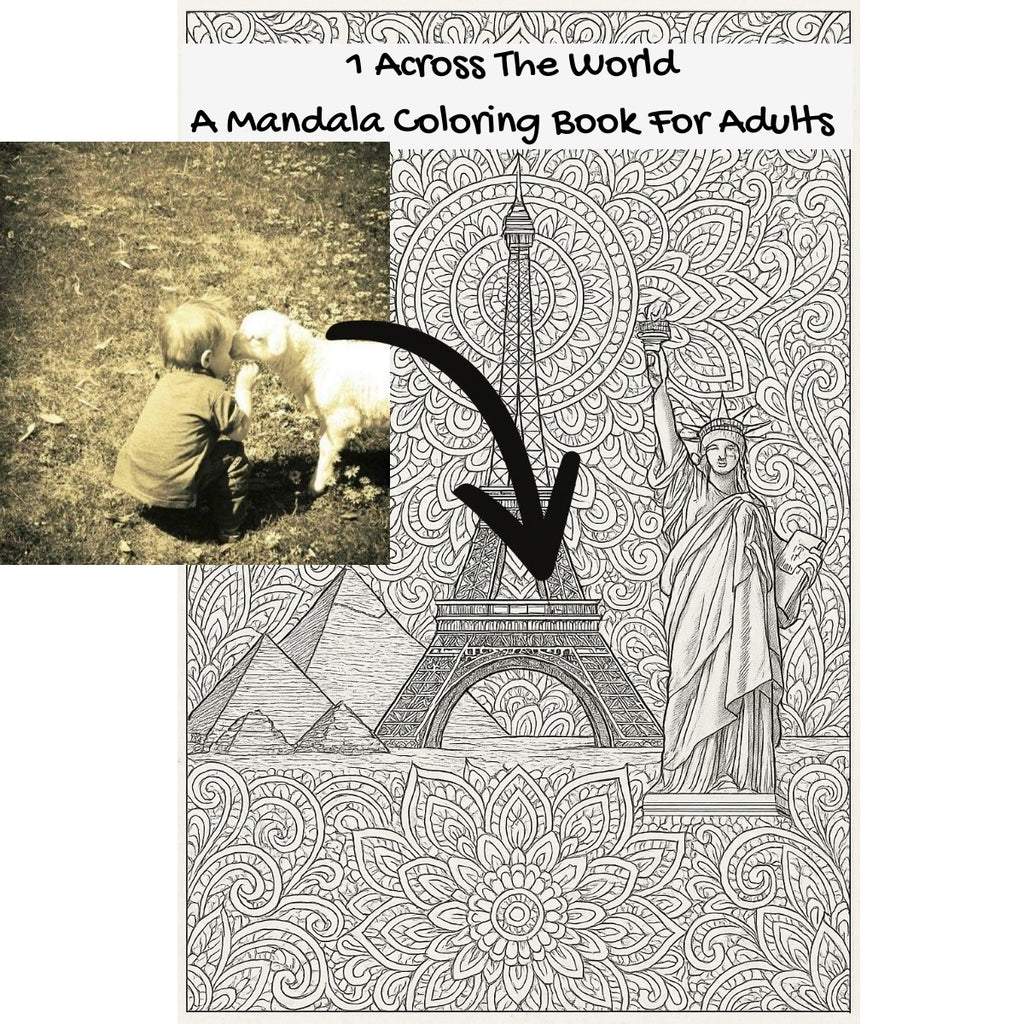 1 Across The World: A Mandala Coloring Book For Adults