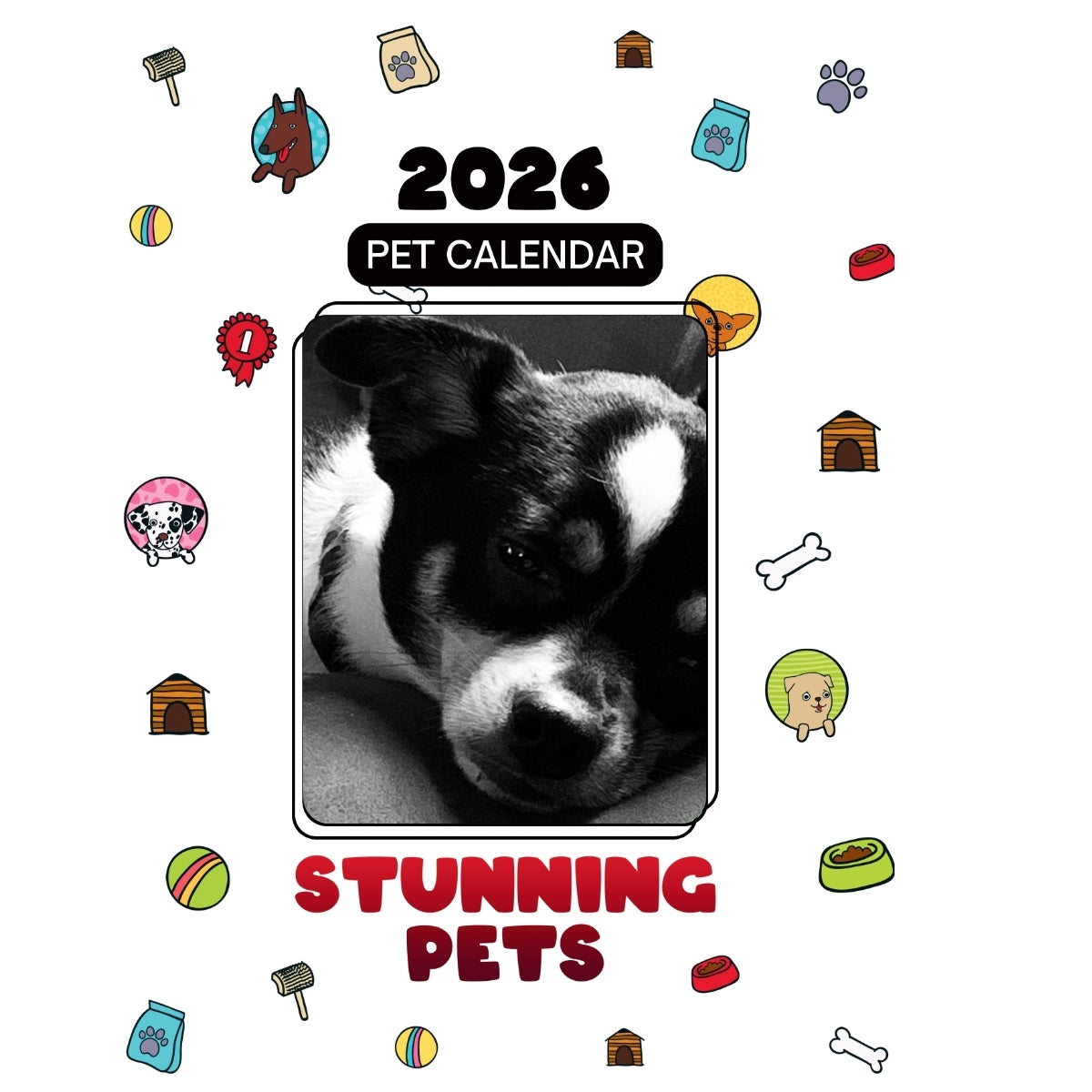 2604673633 Headlines Stunning Pets: A 2026 Pet Calendar