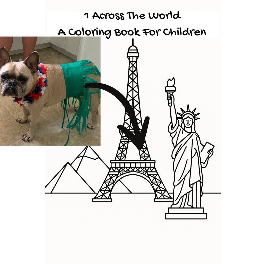 1 Across The World: A Coloring Book For Children