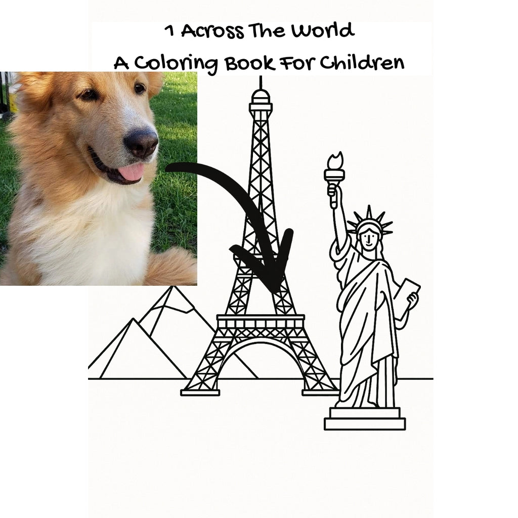 1 Across The World: A Coloring Book For Children