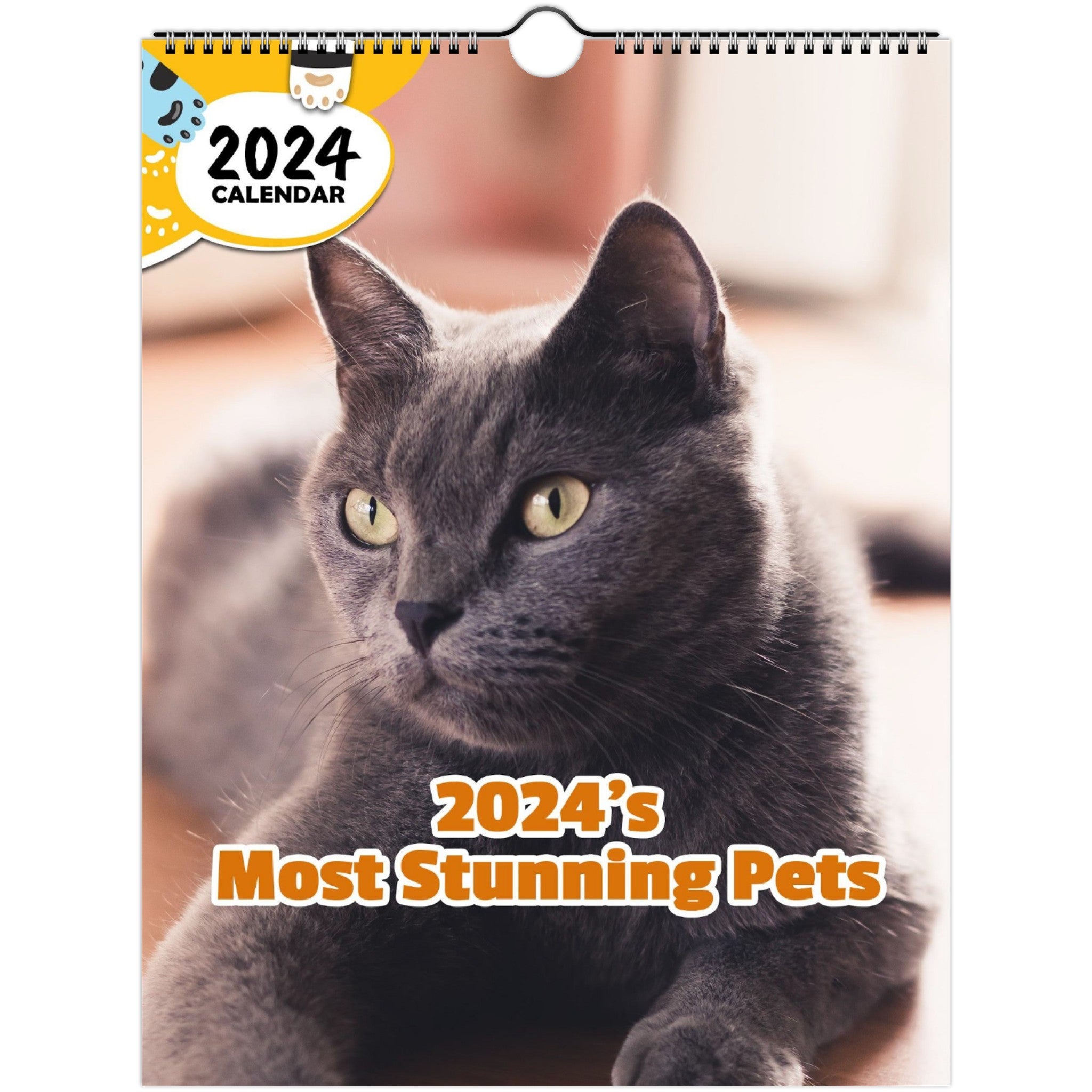 2024's Most Stunning Pets: 2024 Wall Calendar (Published)