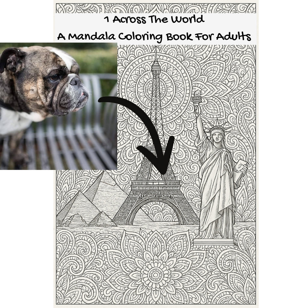 1 Across The World: A Mandala Coloring Book For Adults