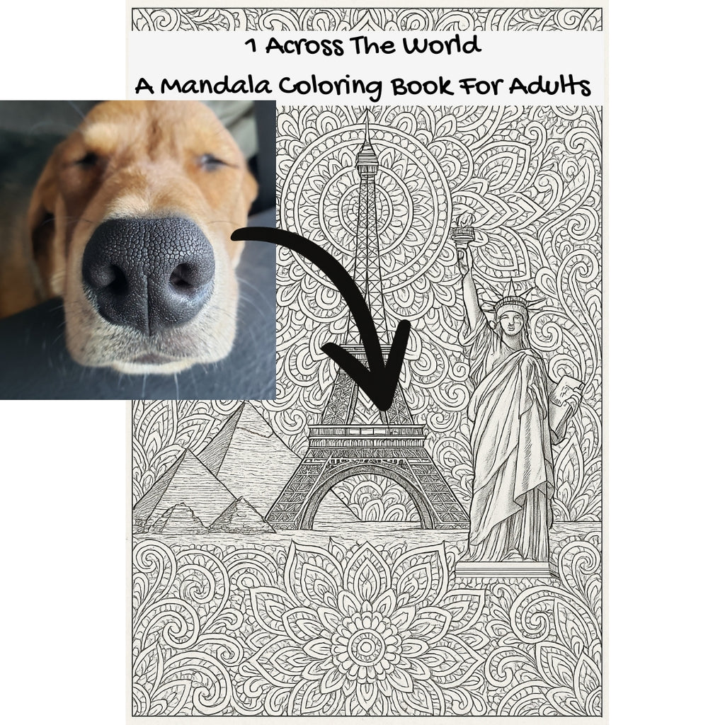 1 Across The World: A Mandala Coloring Book For Adults