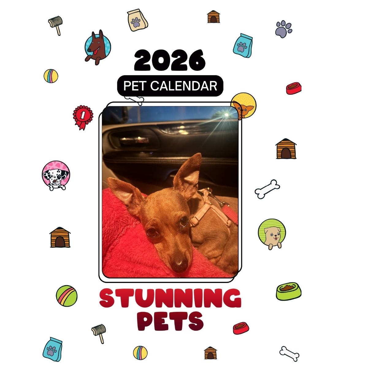 #uberdogdeedee Stars in Stunning Pets: A 2026 Pet Calendar