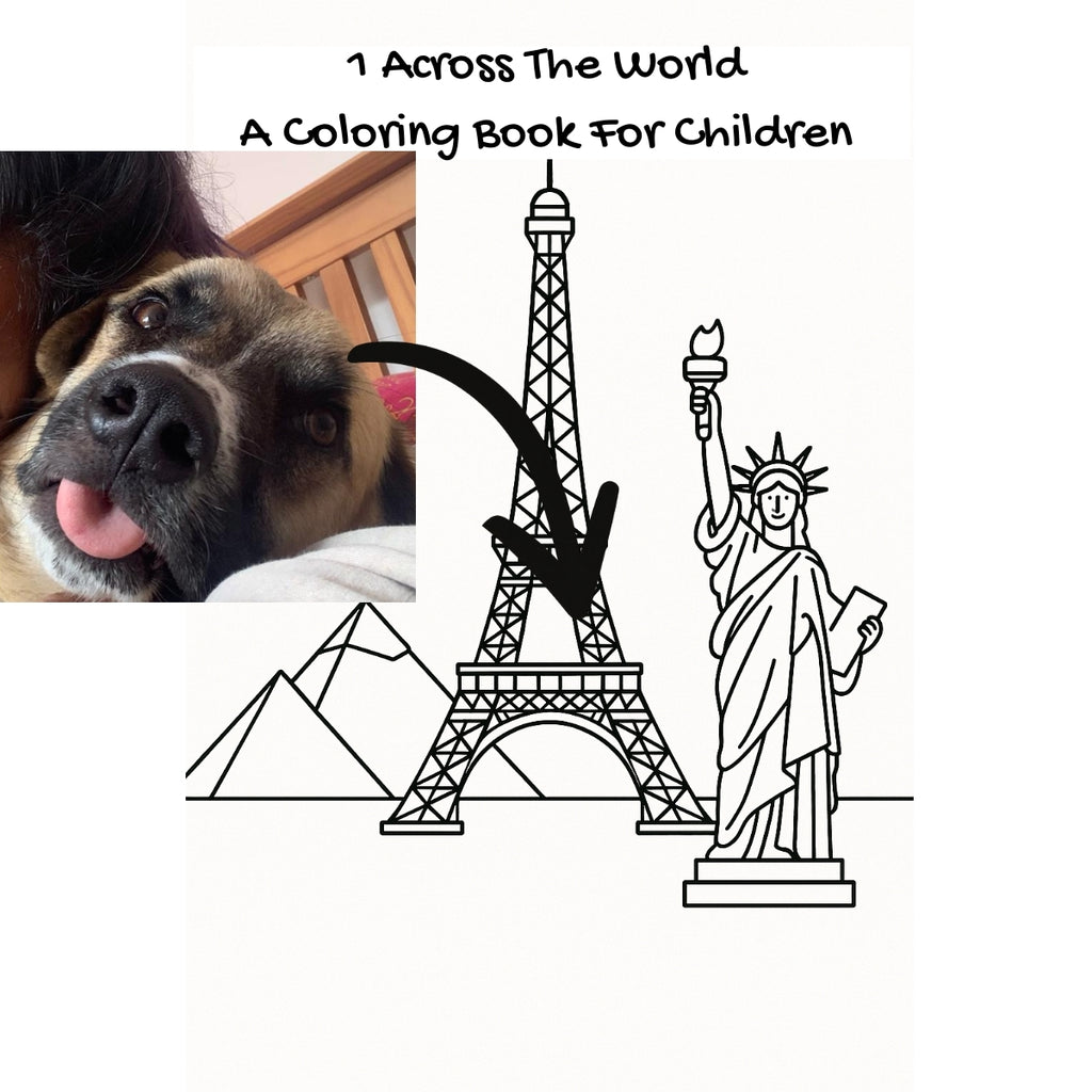 1 Across The World: A Coloring Book For Children