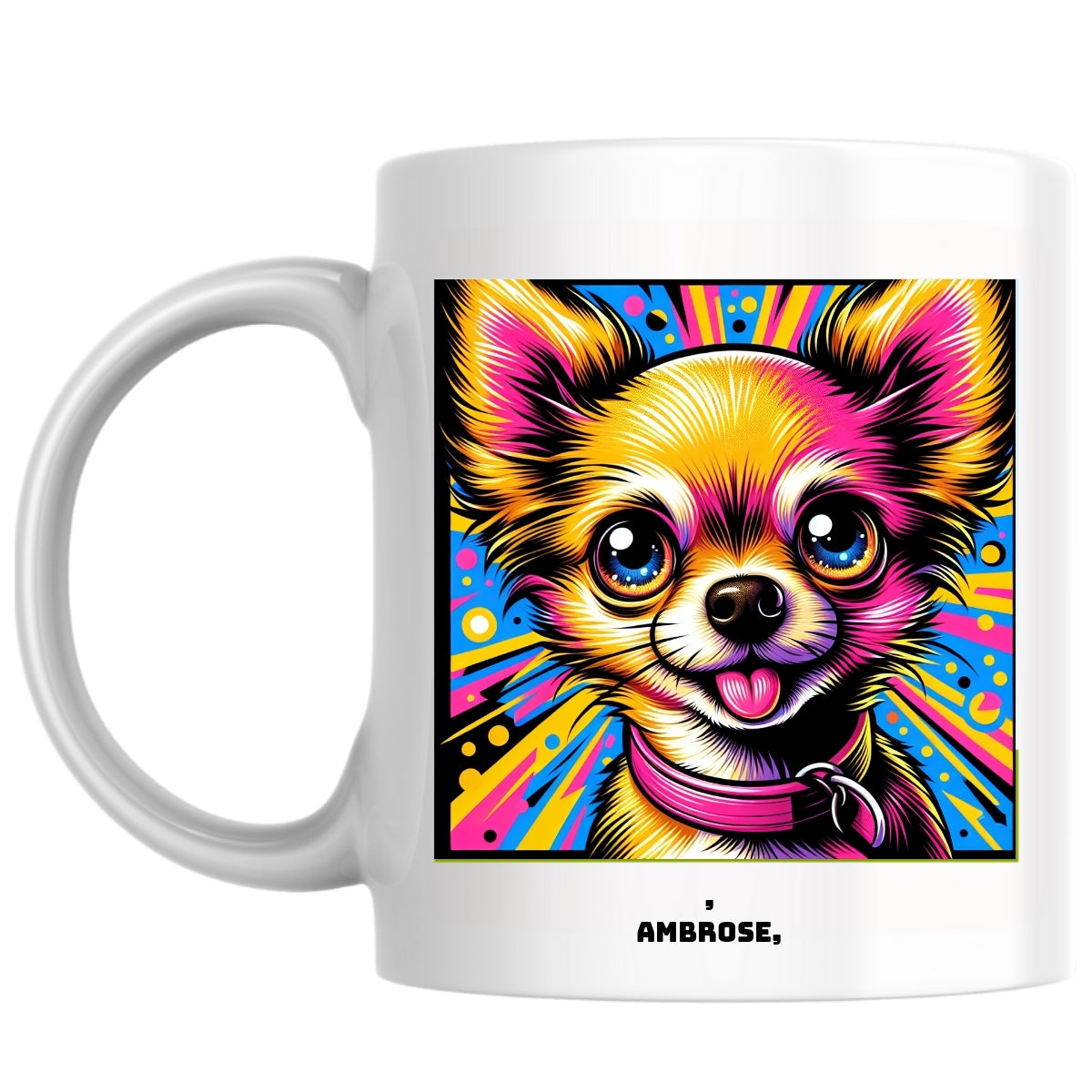 , Ambrose, the Magnificent: Pop Art Coffee Mug