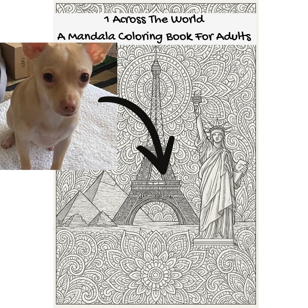 1 Across The World: A Mandala Coloring Book For Adults