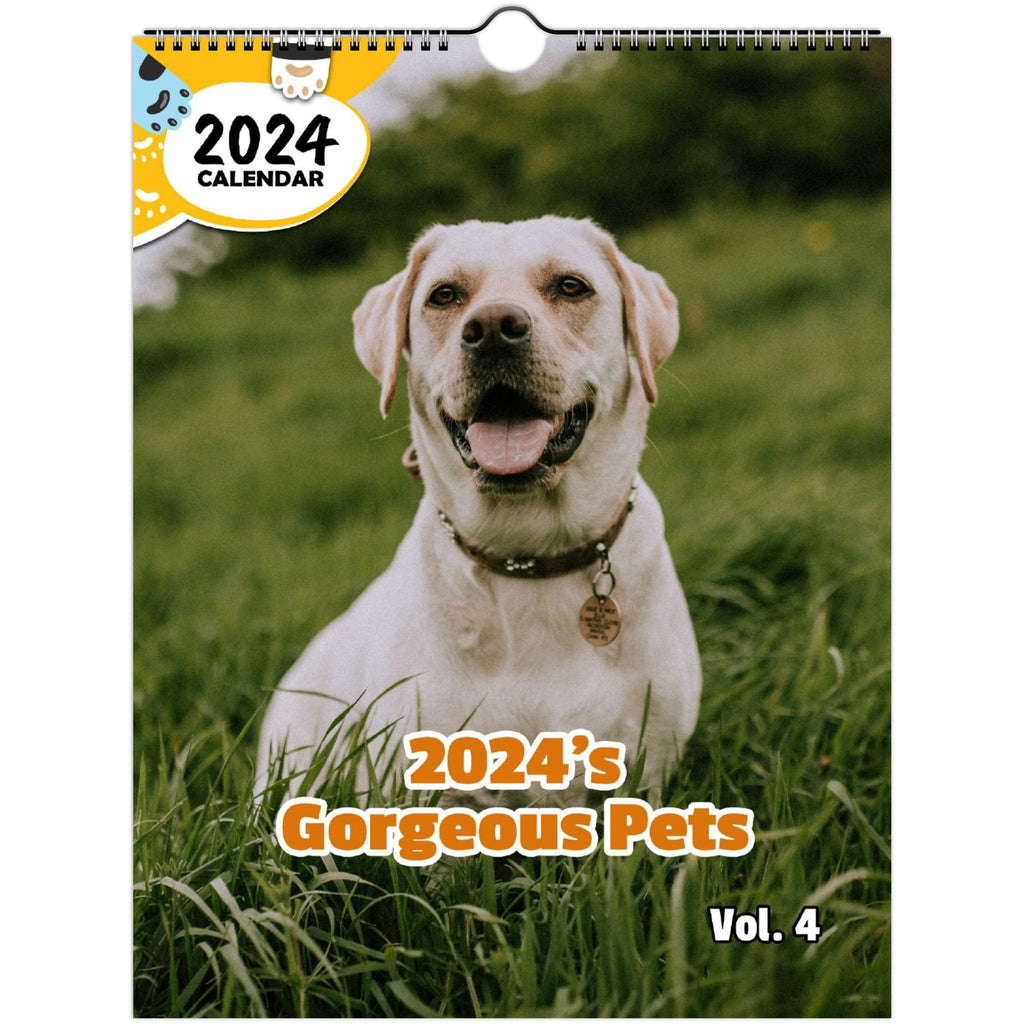 2024's Gorgeous Pets Volume Four: 2024 Wall Calendar (Published)