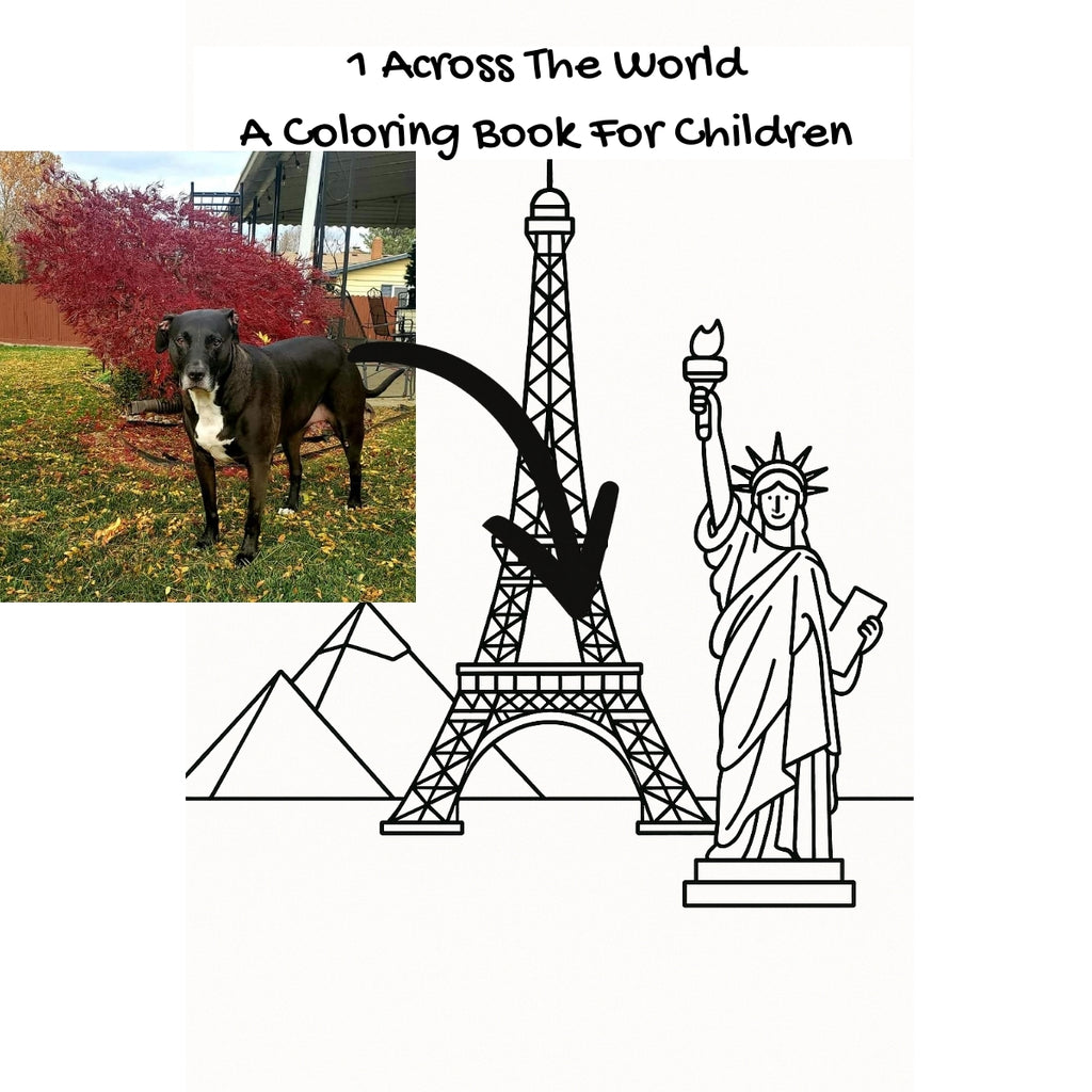 1 Across The World: A Coloring Book For Children