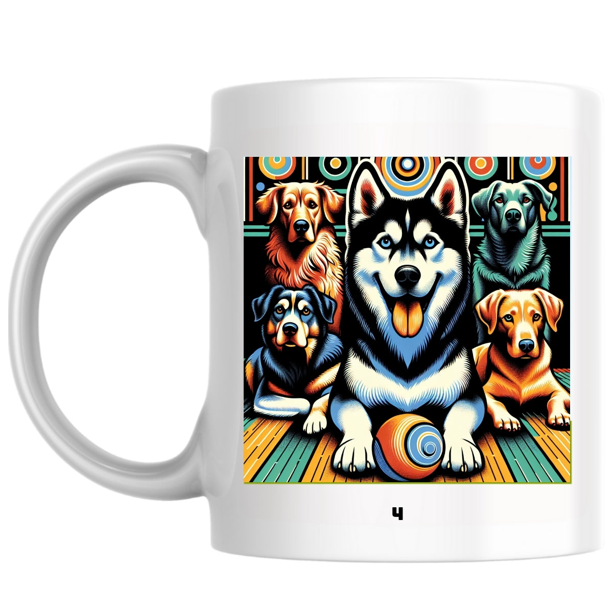 4 the Magnificent: Pop Art Coffee Mug