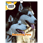 Amazing Pets Volume Nine: 2024 Wall Calendar (Published)