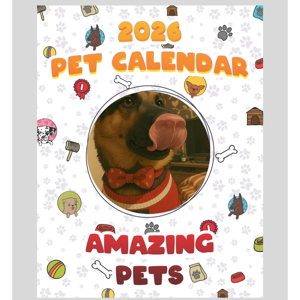 $haDow Stars in Amazing Pets: A 2026 Pet Calendar