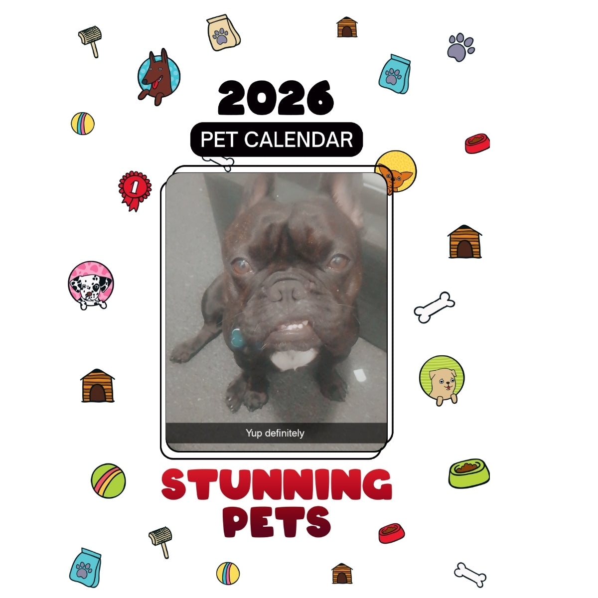 French Bulldog Headlines Stunning Pets: A 2026 Pet Calendar