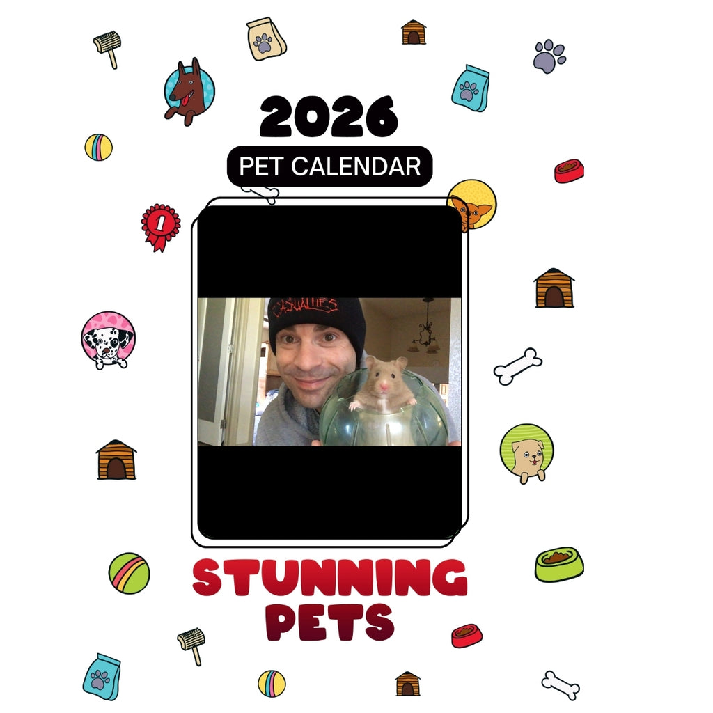 Nina The Hamster Headlines Stunning Pets: A 2026 Pet Calendar