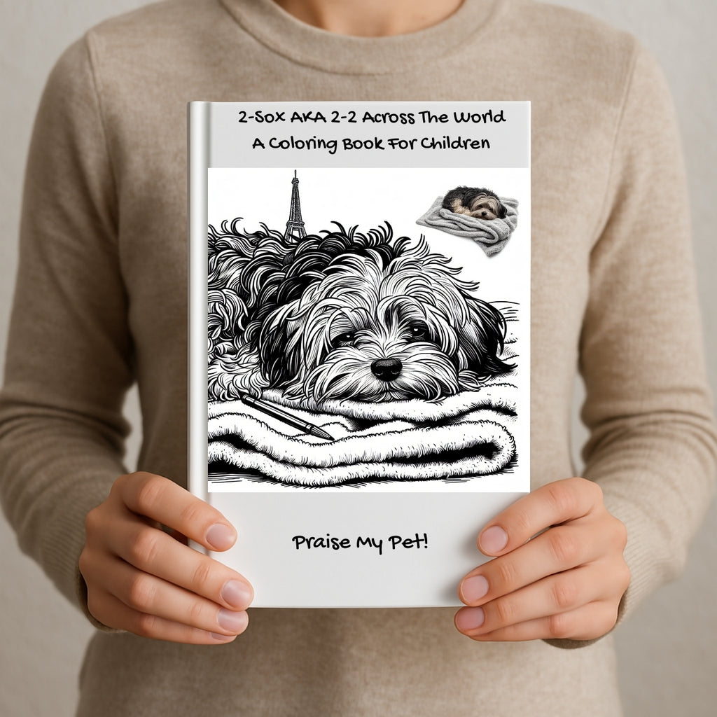 2-Sox AKA 2-2 Across The World: A Coloring Book For Children