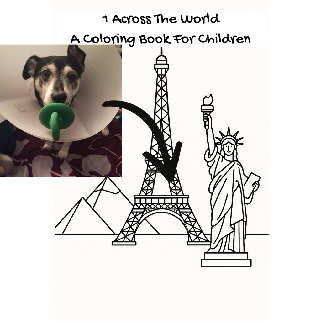 1 Across The World: A Coloring Book For Children