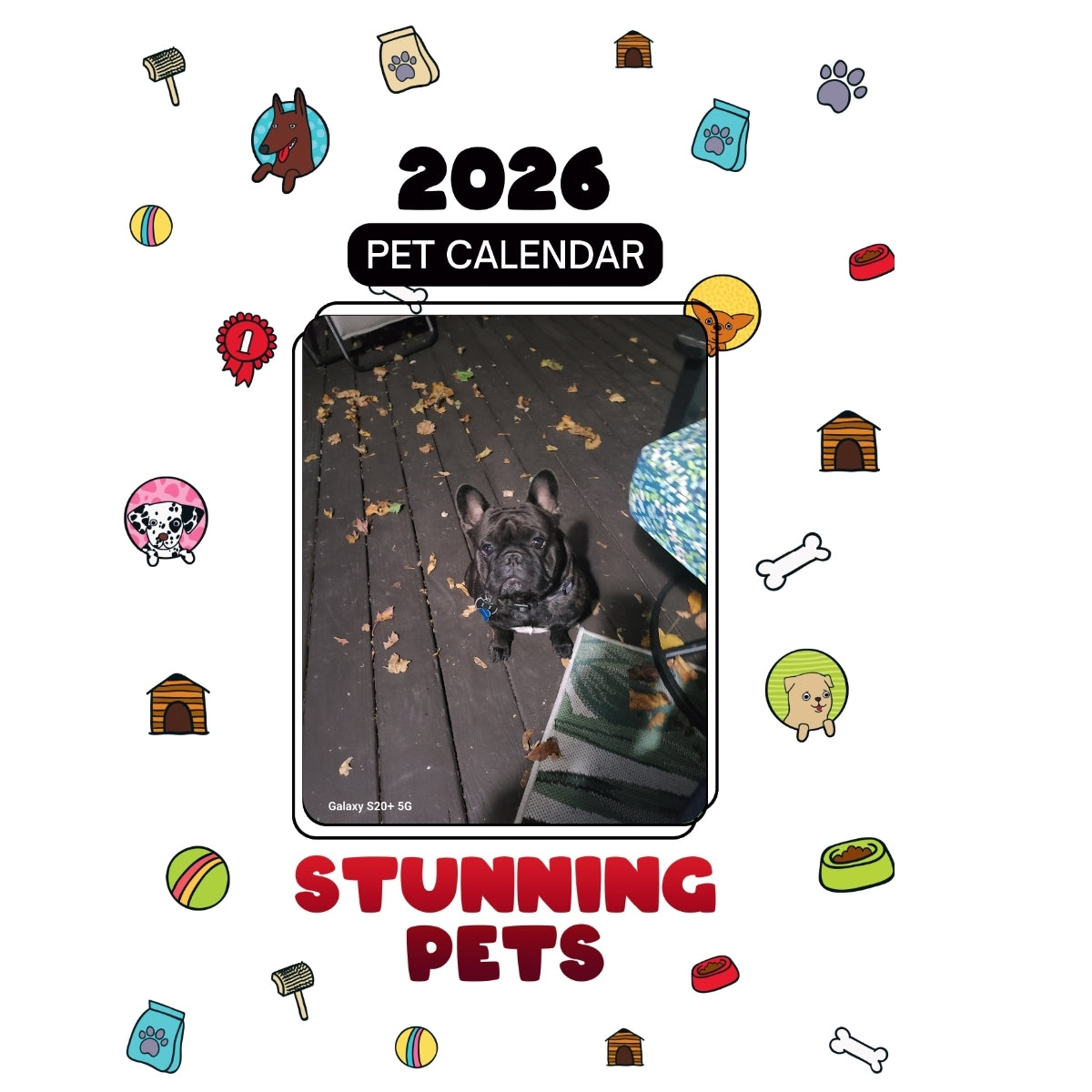 French Bulldog Headlines Stunning Pets: A 2026 Pet Calendar