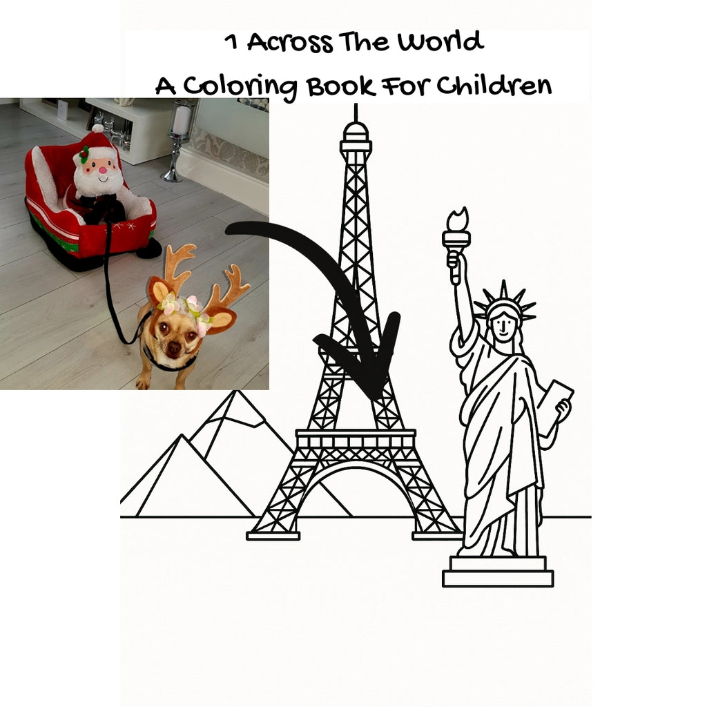 1 Across The World: A Coloring Book For Children