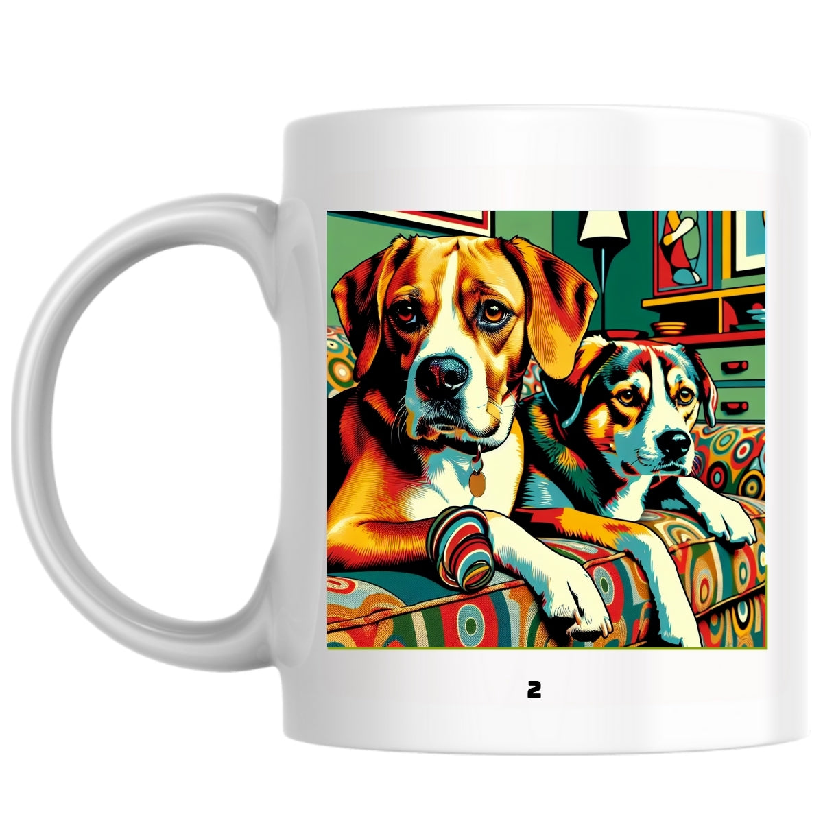 2 the Magnificent: Pop Art Coffee Mug