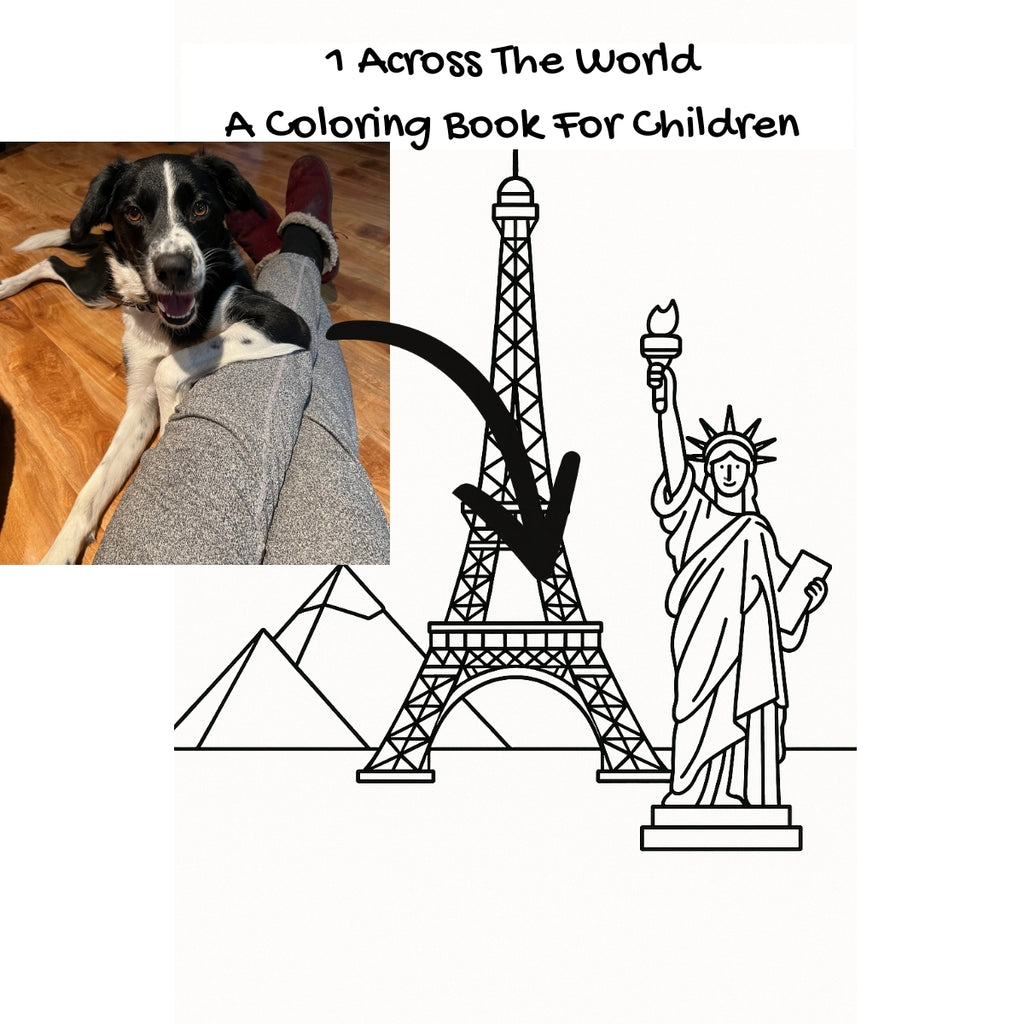 1 Across The World: A Coloring Book For Children