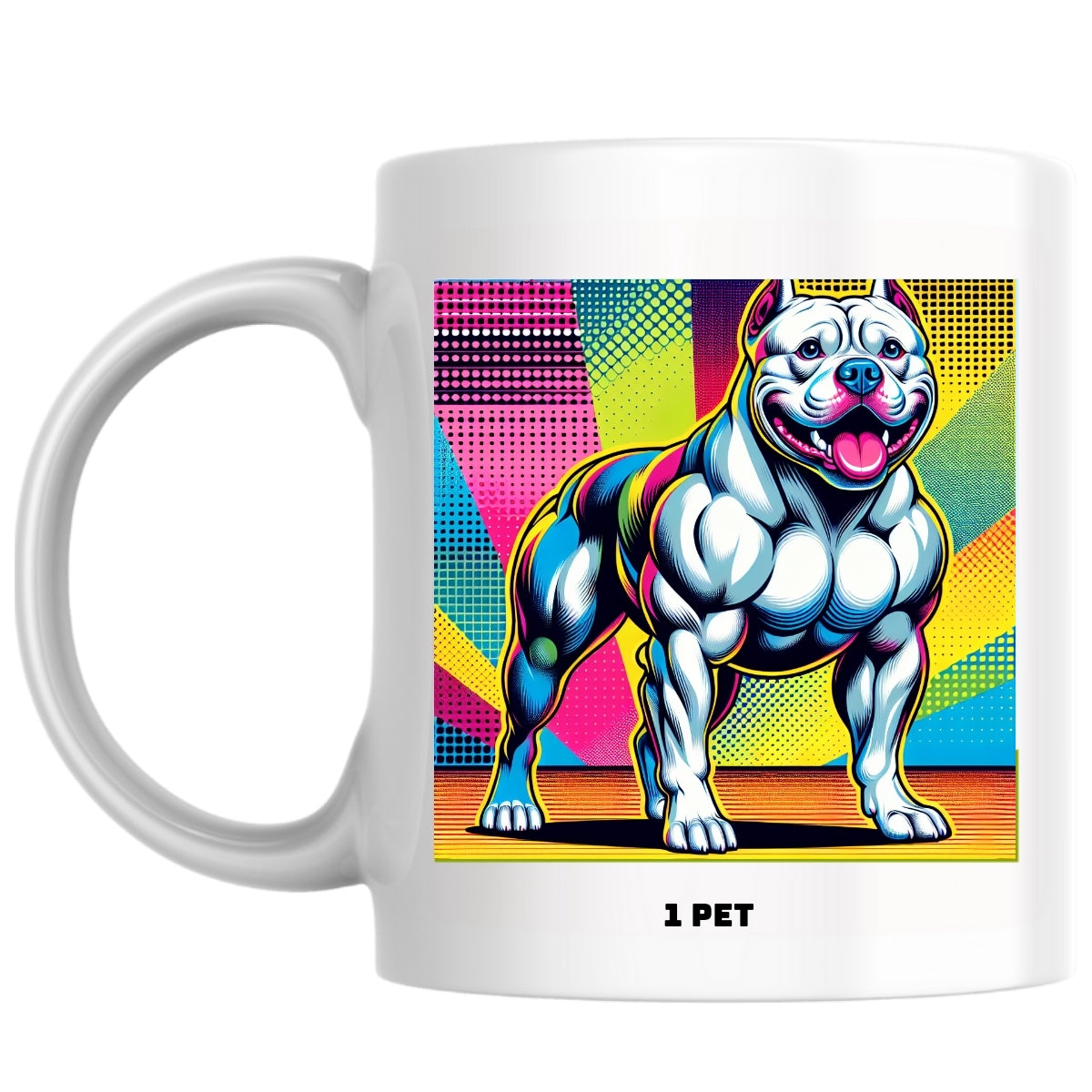 1 pet the Magnificent: Pop Art Coffee Mug