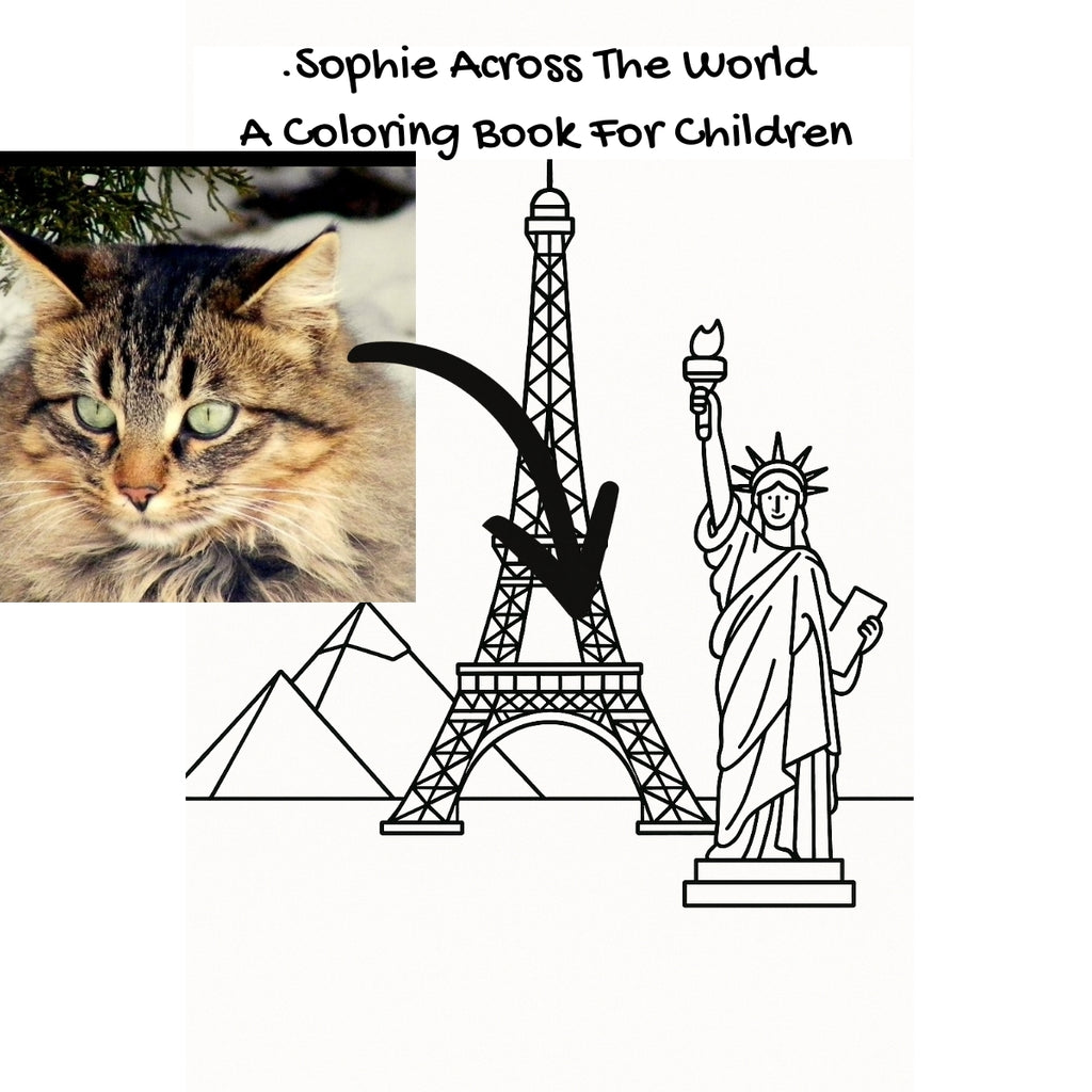 .Sophie Across The World: A Coloring Book For Children