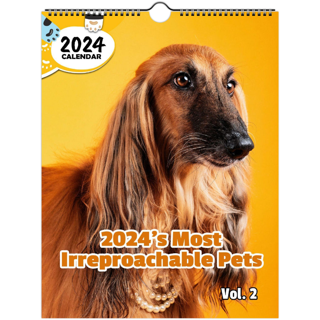 2024's Most Irreproachable Pets Volume Two: 2024 Wall Calendar (Published)