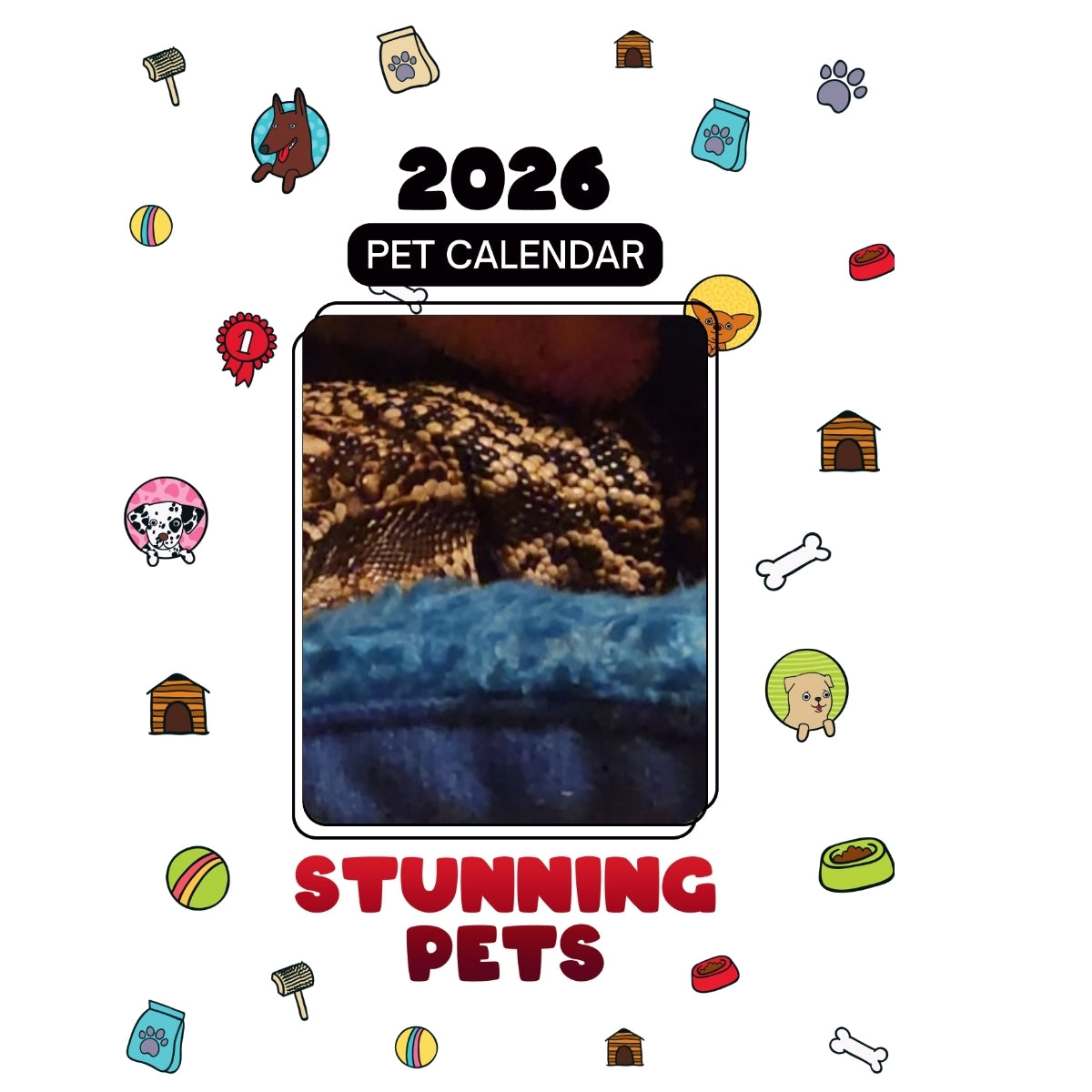 7 Of 9 Headlines Stunning Pets: A 2026 Pet Calendar