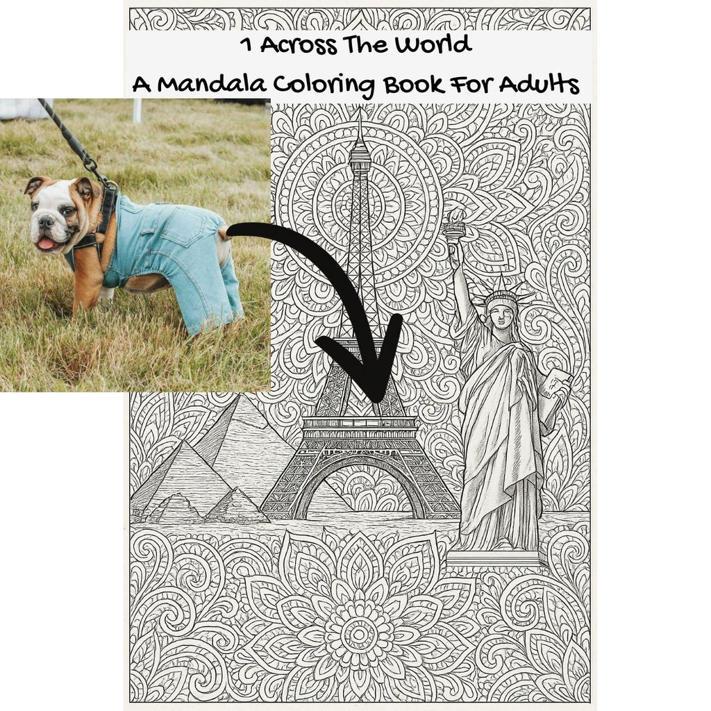 1 Across The World: A Mandala Coloring Book For Adults