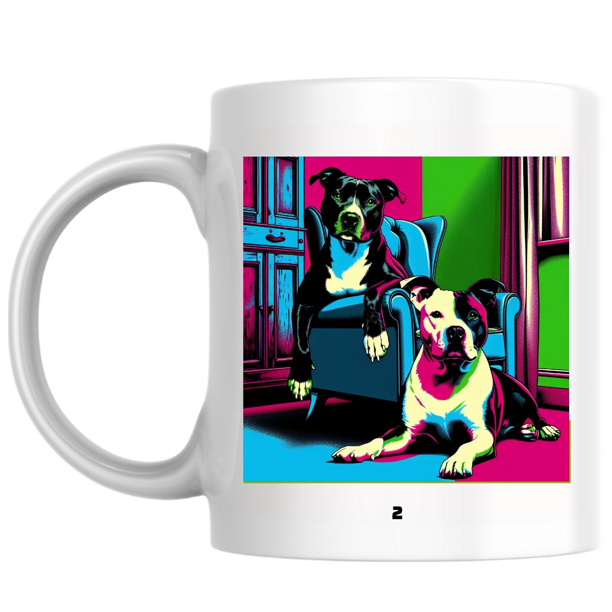 2 the Magnificent: Pop Art Coffee Mug