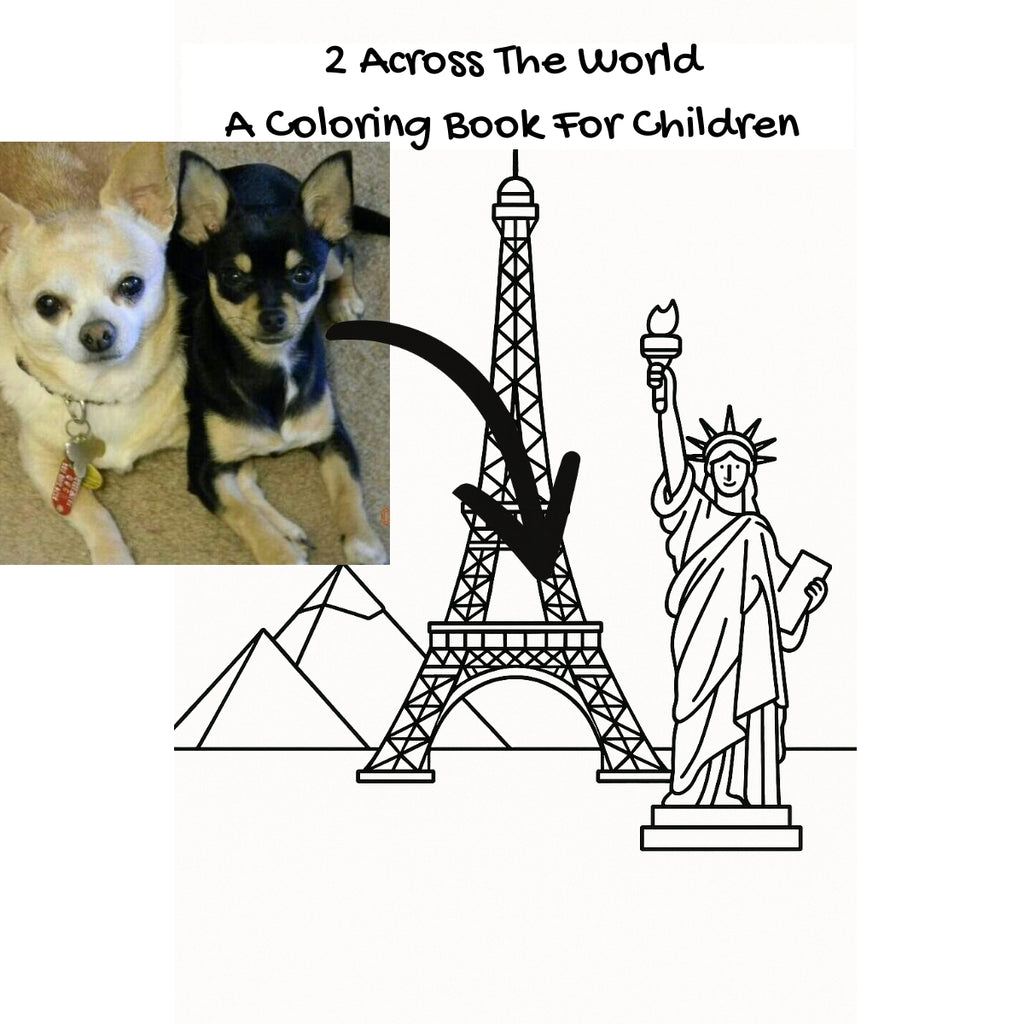 2 Across The World: A Coloring Book For Children