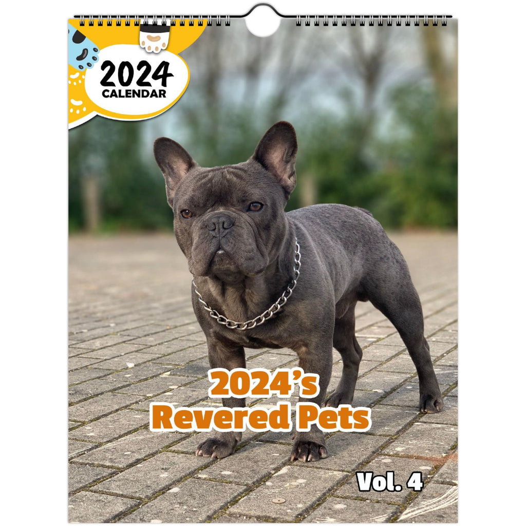 2024's Revered Pets Volume Four: 2024 Wall Calendar (Published)
