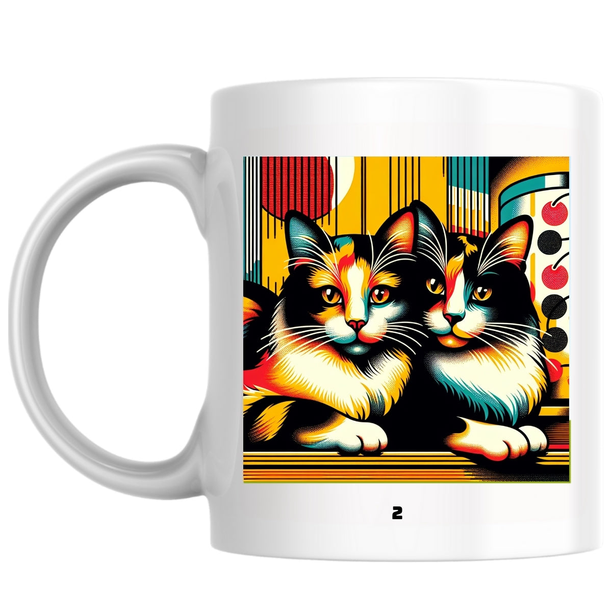 2 the Magnificent: Pop Art Coffee Mug