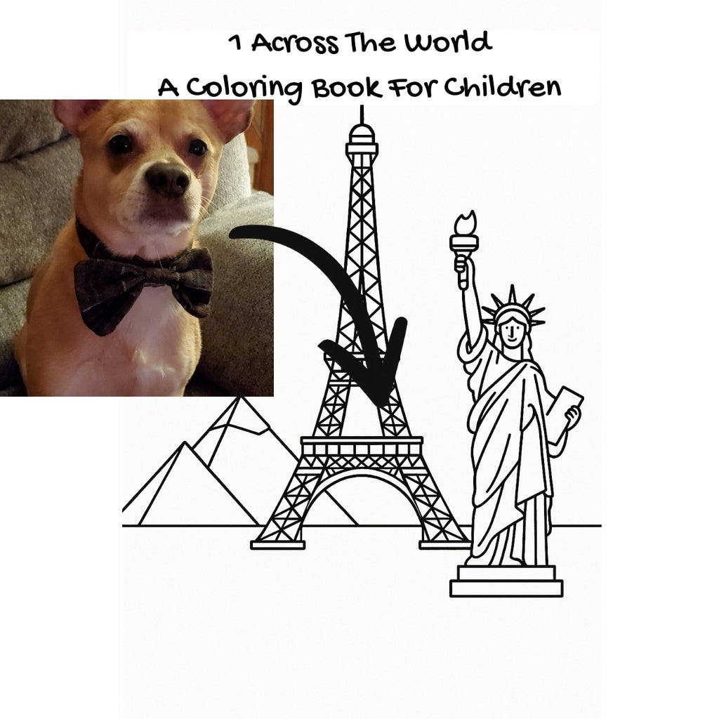 1 Across The World: A Coloring Book For Children