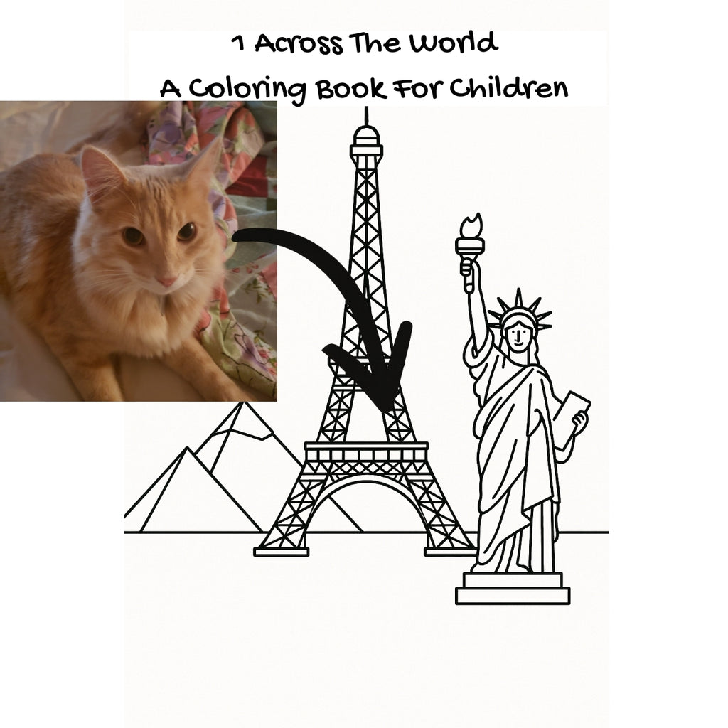 1 Across The World: A Coloring Book For Children