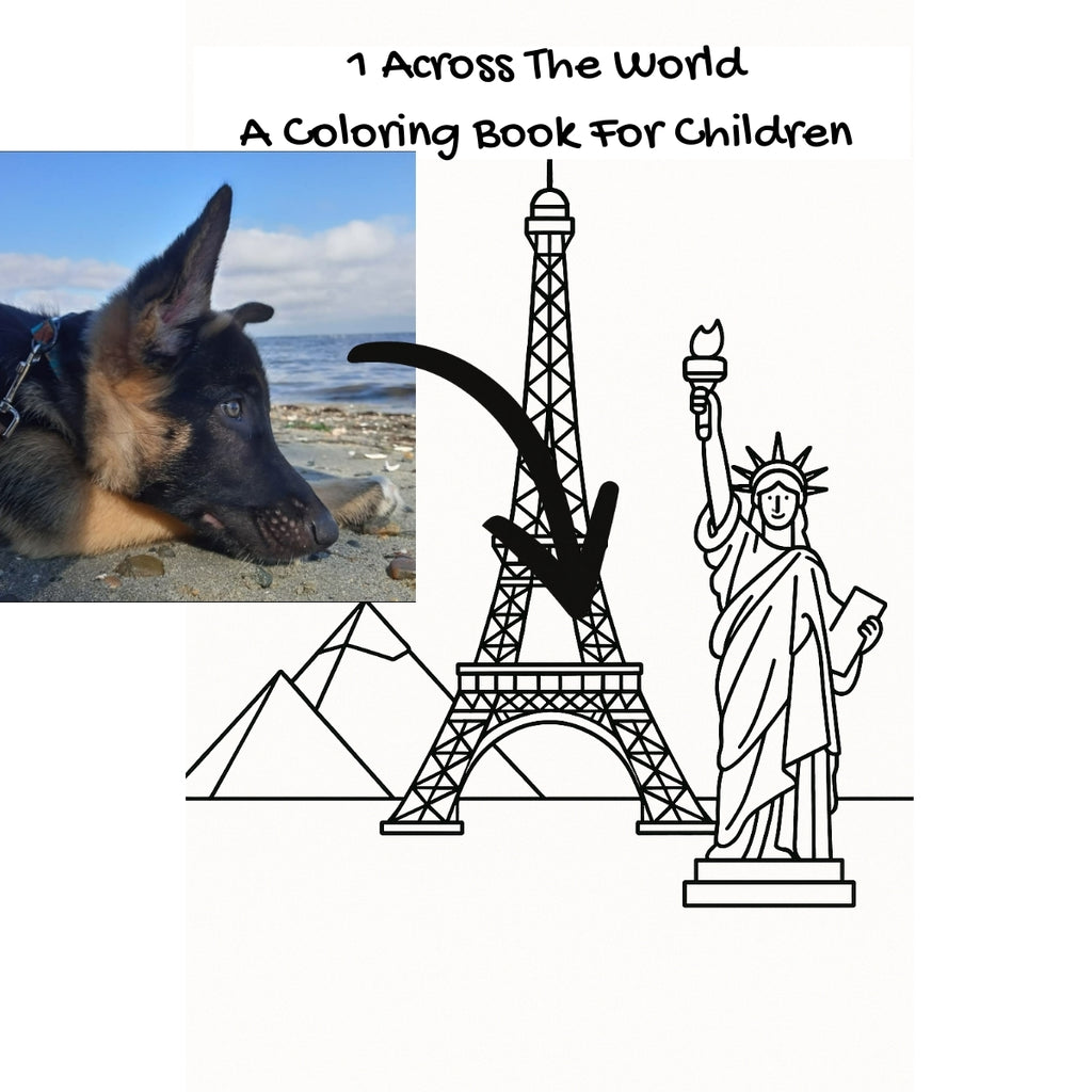 1 Across The World: A Coloring Book For Children