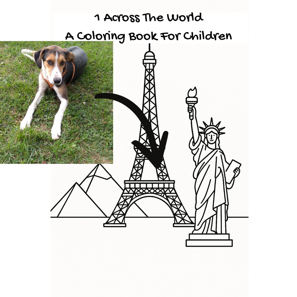 1 Across The World: A Coloring Book For Children