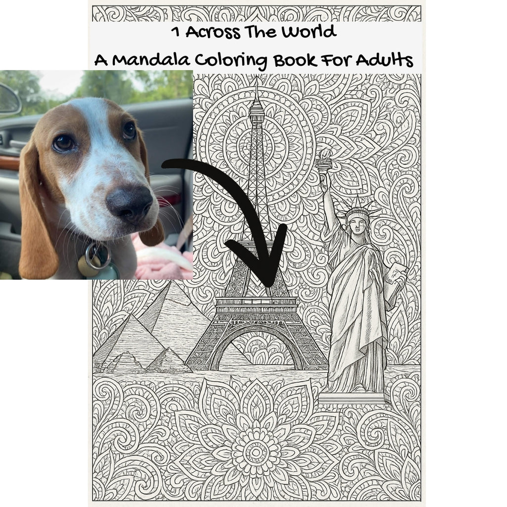 1 Across The World: A Mandala Coloring Book For Adults