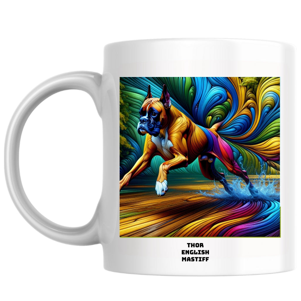 Thor English Mastiff the Magnificent: Pop Art Coffee Mug