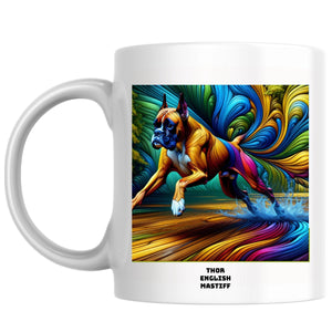 Thor English Mastiff the Magnificent: Pop Art Coffee Mug