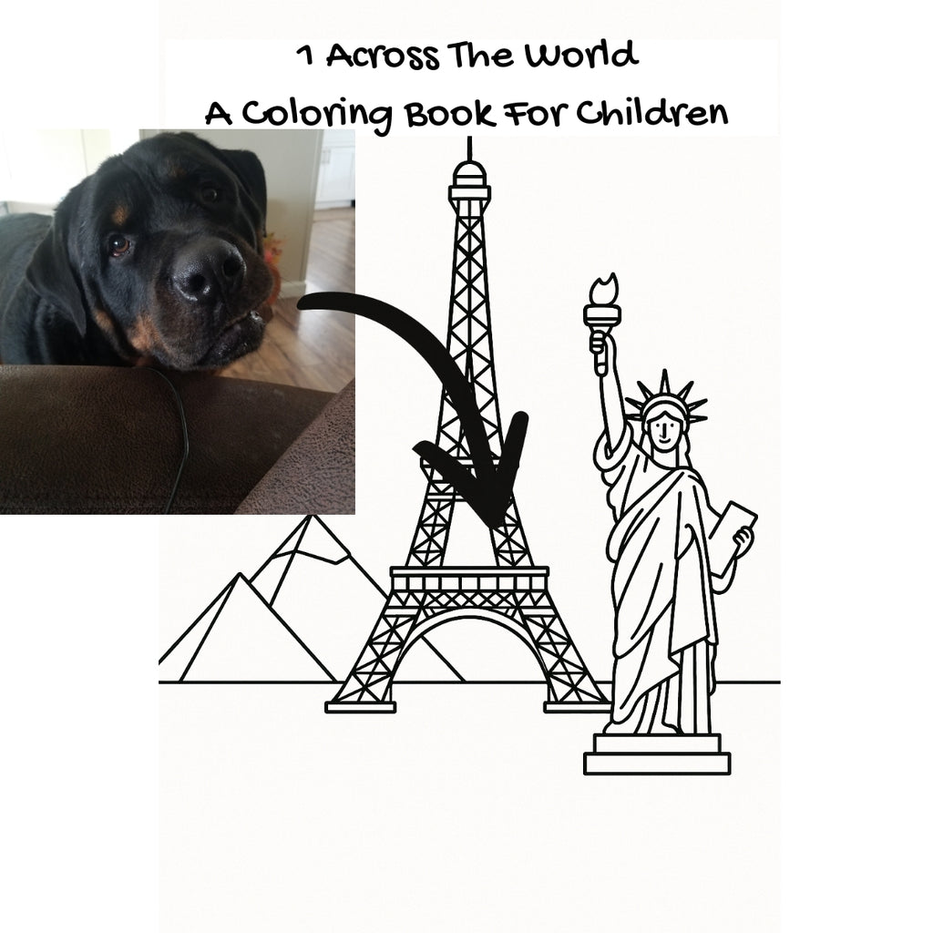 1 Across The World: A Coloring Book For Children