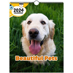 Beautiful Pets: 2024 Wall Calendar (Published)