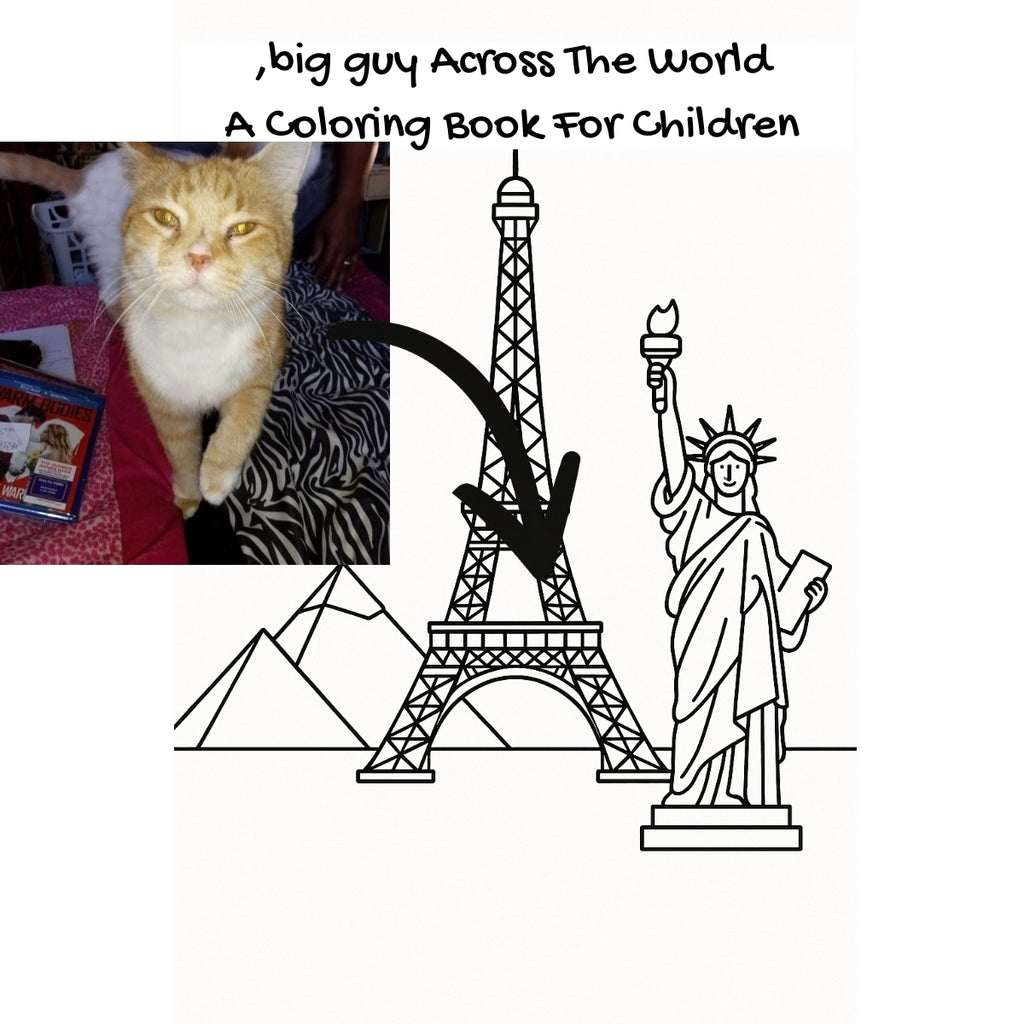 ,big guy Across The World: A Coloring Book For Children